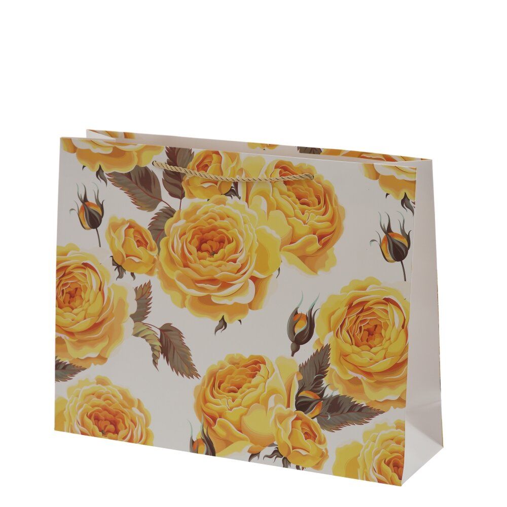 GAEM Пакет подарочный L (бумага 210г/м2, блок микс 12шт), L38,5 W11 H30 см, 4в.