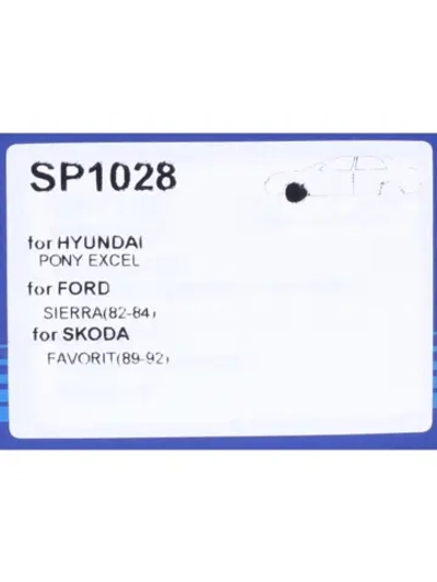 Колодки тормозные SKODA Felicia (94-01) передние (4шт.) SANGSIN