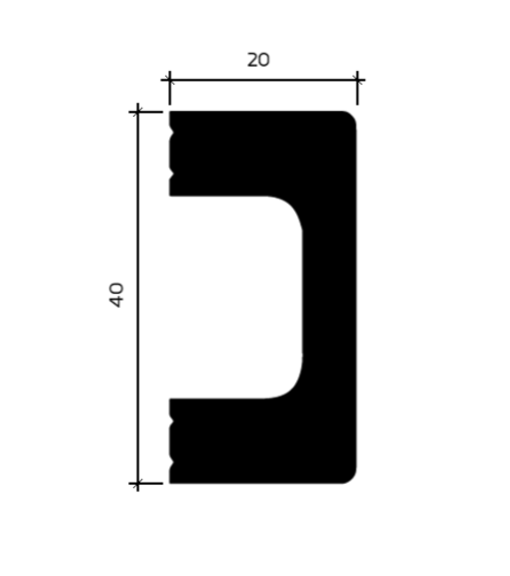 Молдинг U.6.51.411