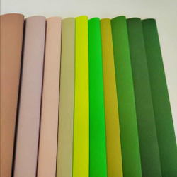 НАБОР для творчества: Фоамиран ИРАН 1 мм ОАЗИС - 10 оттенков (30*32 см)