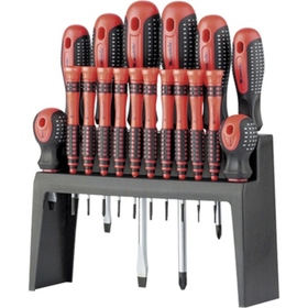 Набор отверток Fusion на подвесной полке, 18 шт, Matriх, 11452