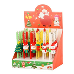 Ручка шариковая, масляная, Basir, синие чернила, серия "НОВОГОДНИЕ", с брелоком, 30 шт