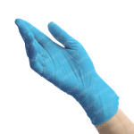 Перчатки нитриловые голубые XS "BENOVY Nitrile TrueColor light BS"