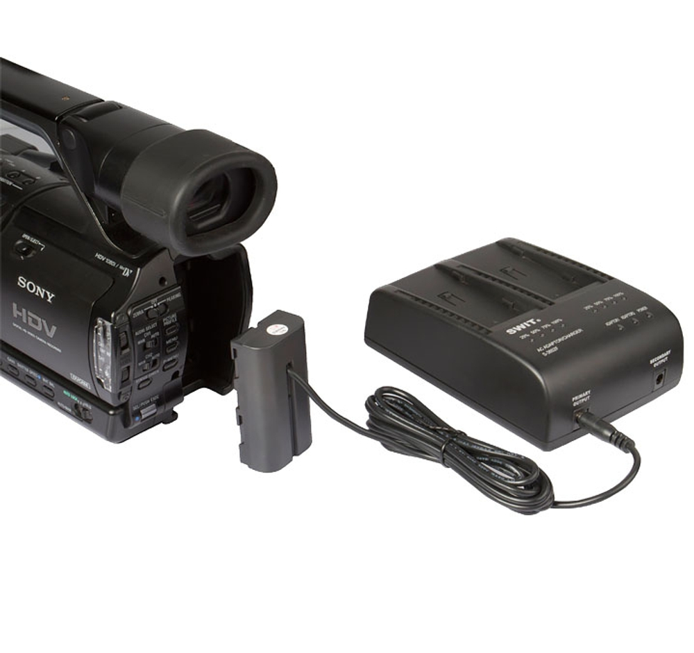 Зарядное устройство SWIT S-3602F 2-канальное для аккумуляторов Sony NP-F