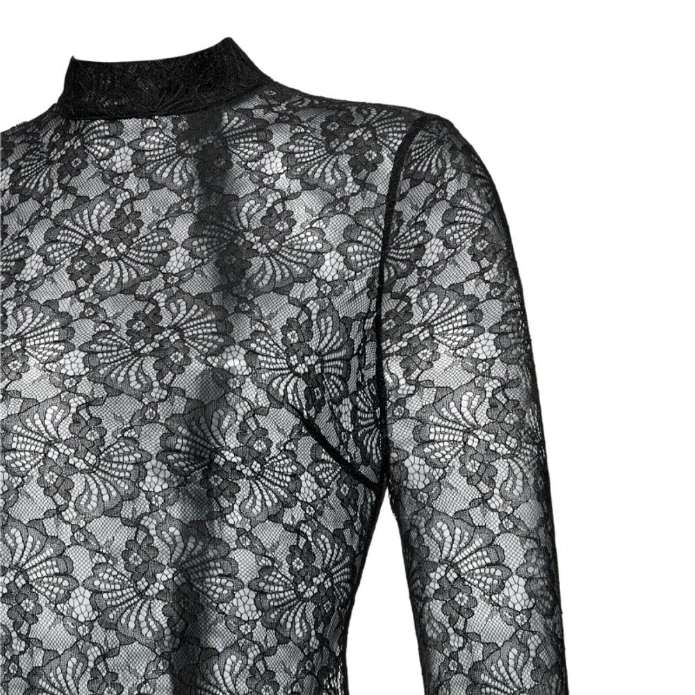 Платье макси из кружева