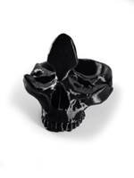 Подставка-череп для очков и мелочей в прихожую, черный, 3D печать