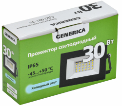 IEK GENERICA Прожектор св/д СДО 001 30W 6500К