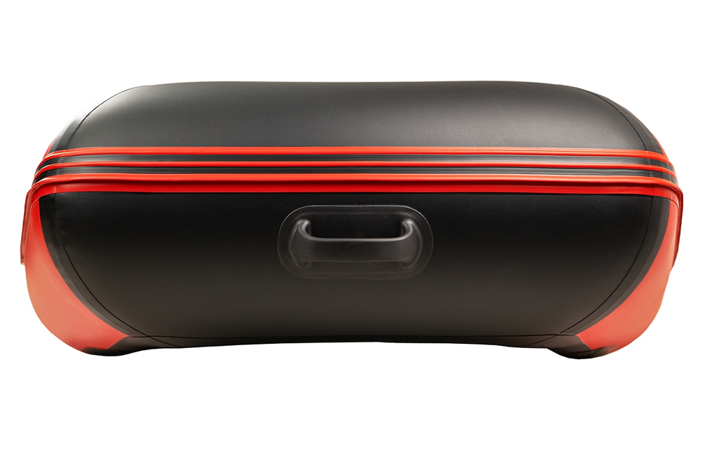 Броня-320 С красный-черный (Лодка ПВХ под мотор с усилением)