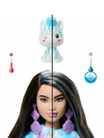 Барби Cutie Reveal Color Dream HRK39, кукла с сюрпризом в костюме зебры