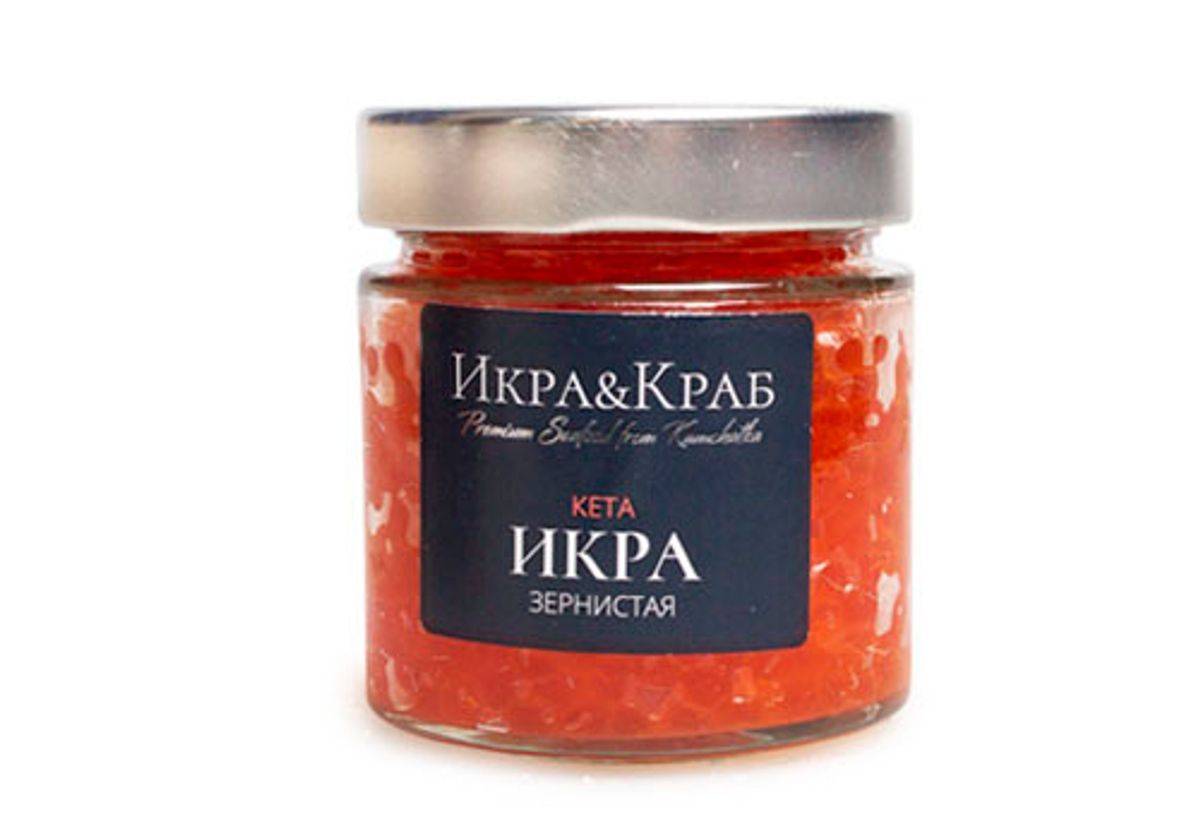 Икра красная кеты, 200г