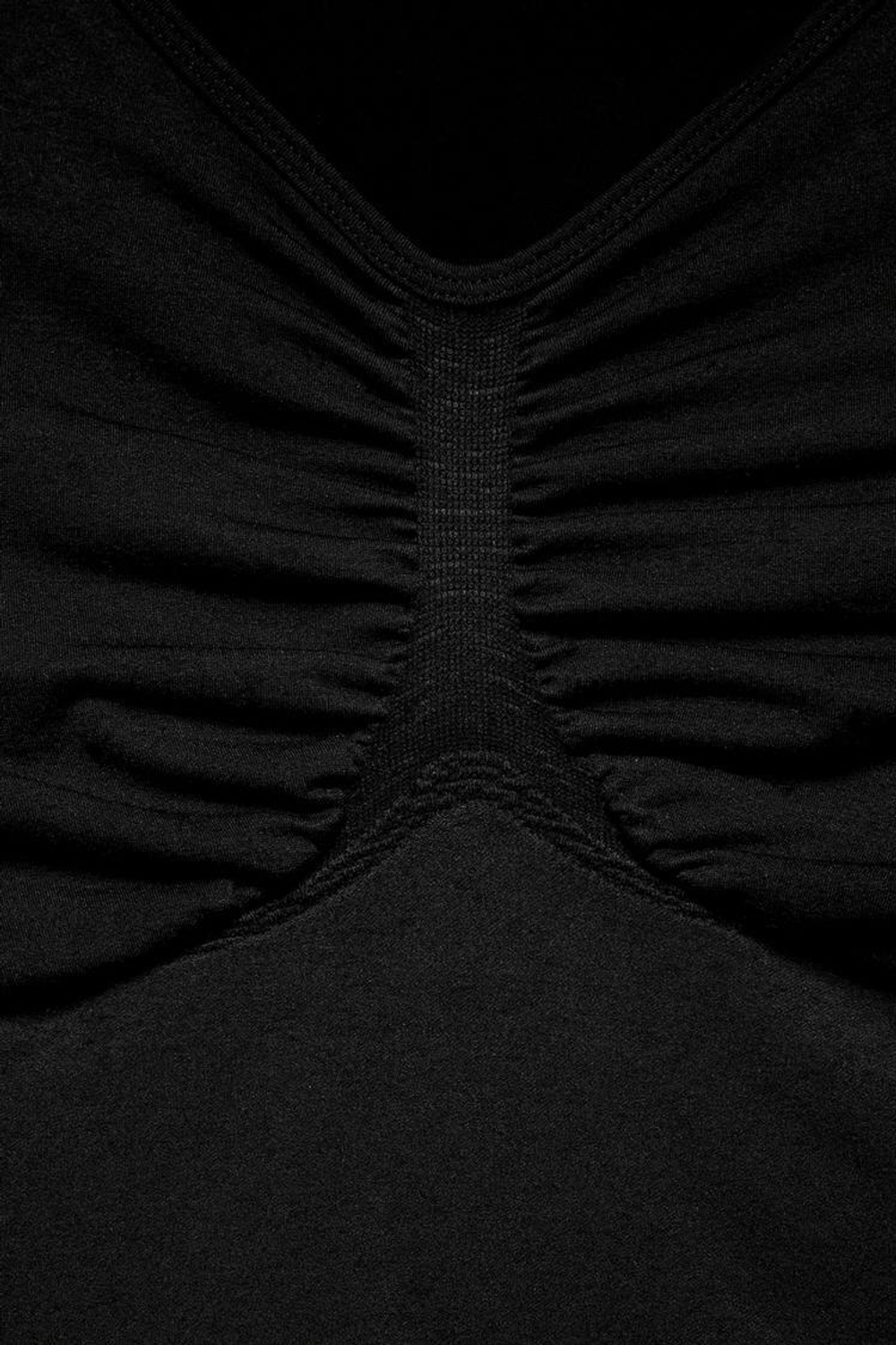 ZARA МЯГКОЕ БОДИ, ЧЕРНЫЙ