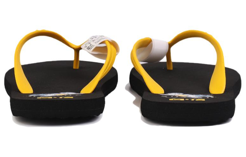 Adidas Eezay Flip Flop Black Yellow Unisex Slippers "Black Yellow"