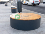 Скамейка «Пенек» круглая 600
