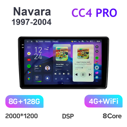 Teyes CC4 Pro 10,2" для Nissan Navara 1997-2004