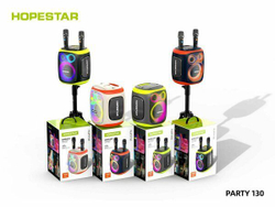 Караоке колонка Hopestar Party 130 с микрофоном мощный бас, стильный дизайн и полная свобода звука