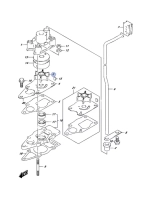 Крыльчатка помпы для лодочных моторов DF4/5/6