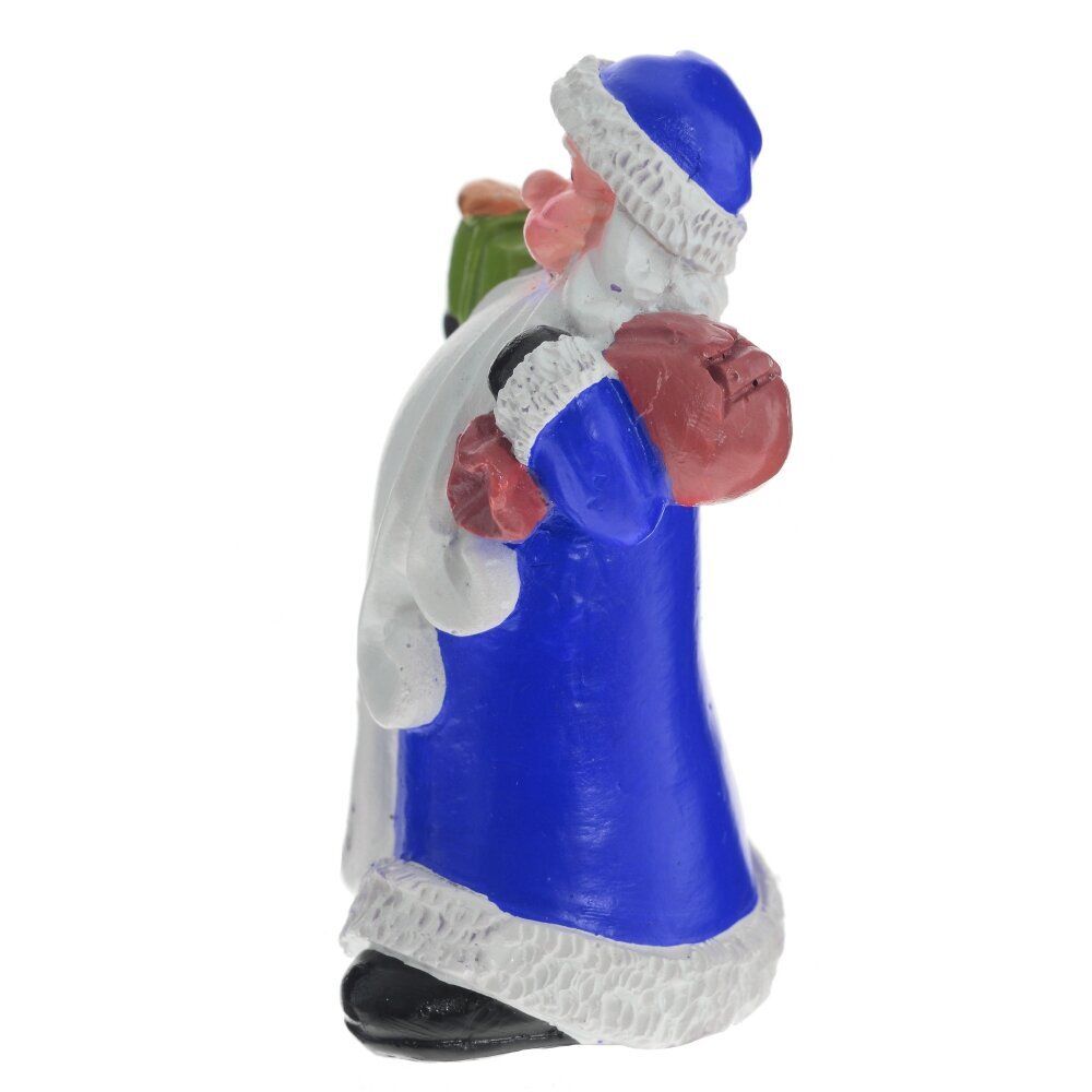 GAEM Фигурка декоративная "Дед мороз", L5 W3 H7 см, 2в.