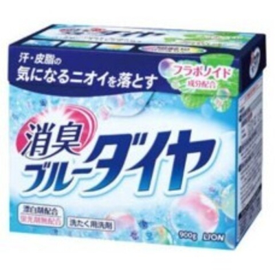 Стиральный порошок LION Голубой бриллиант с кислородным отбеливателем и силой ферментов, 900 гр.