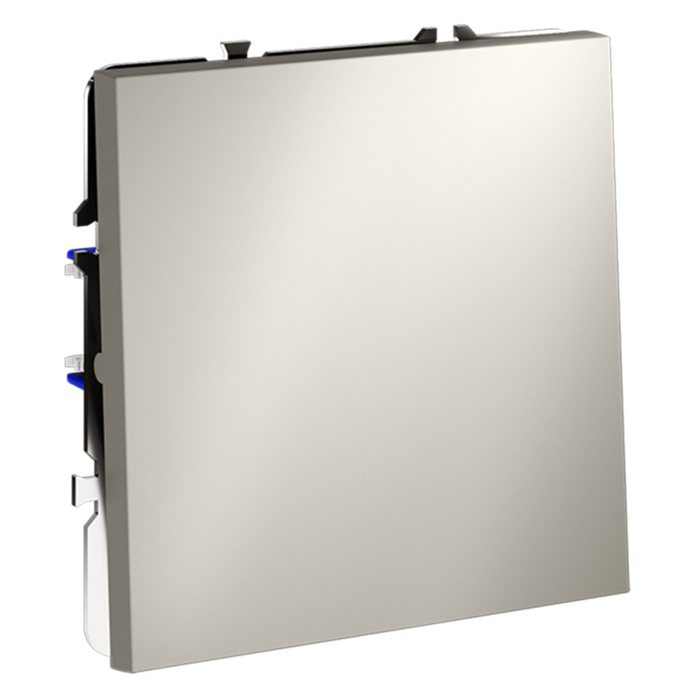 Проходной переключатель встраиваемый VOLTUM S70 одноклавишный 10А, (кашемир)