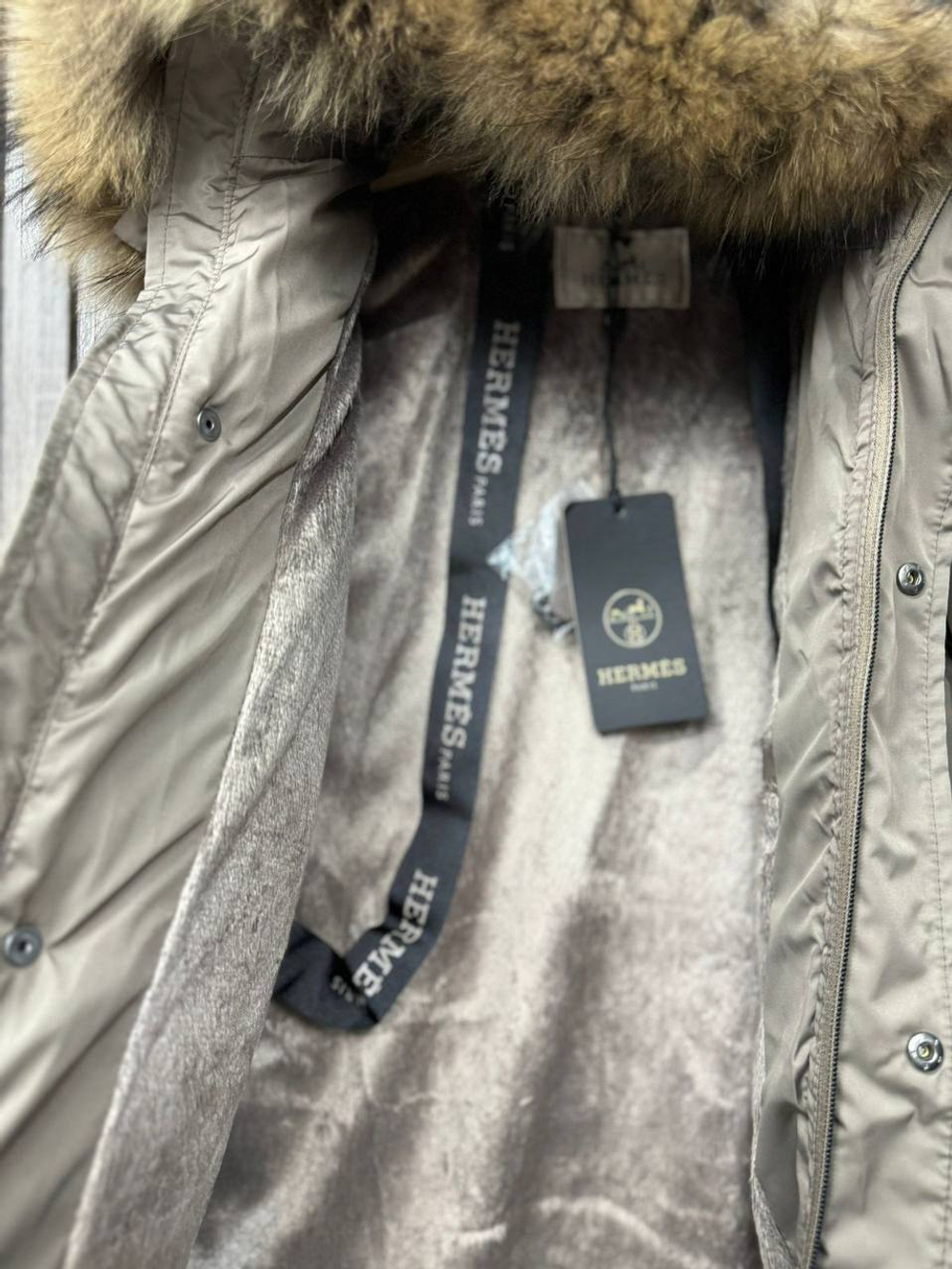Пуховик Hermes