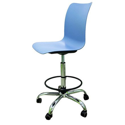 Стул медицинский COLLEGE COLOR SH25 ZXJ-KD-05 Zhenxing Blue RAL 5014 high