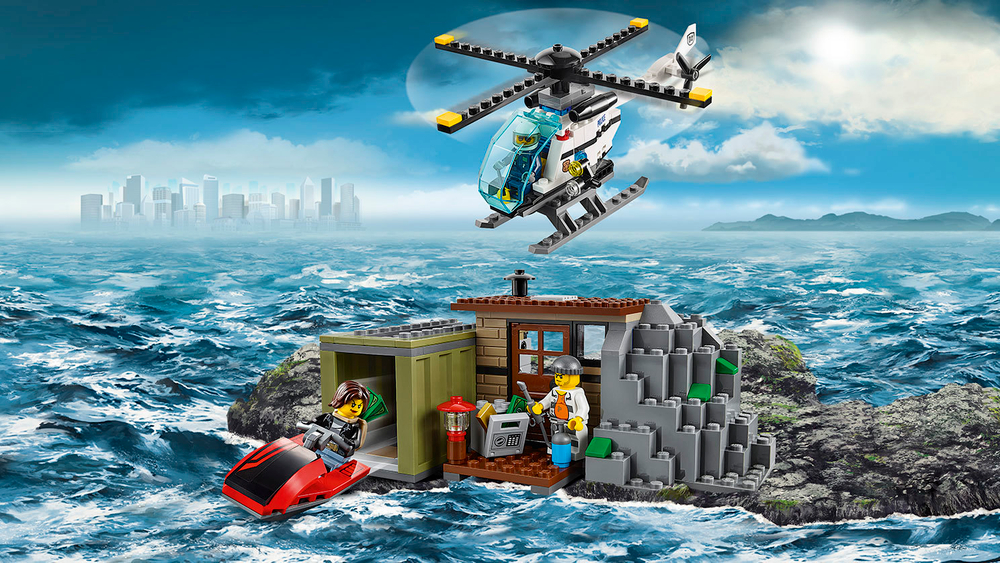 LEGO City: Остров воришек 60131 — Crooks Island — Лего Сити Город