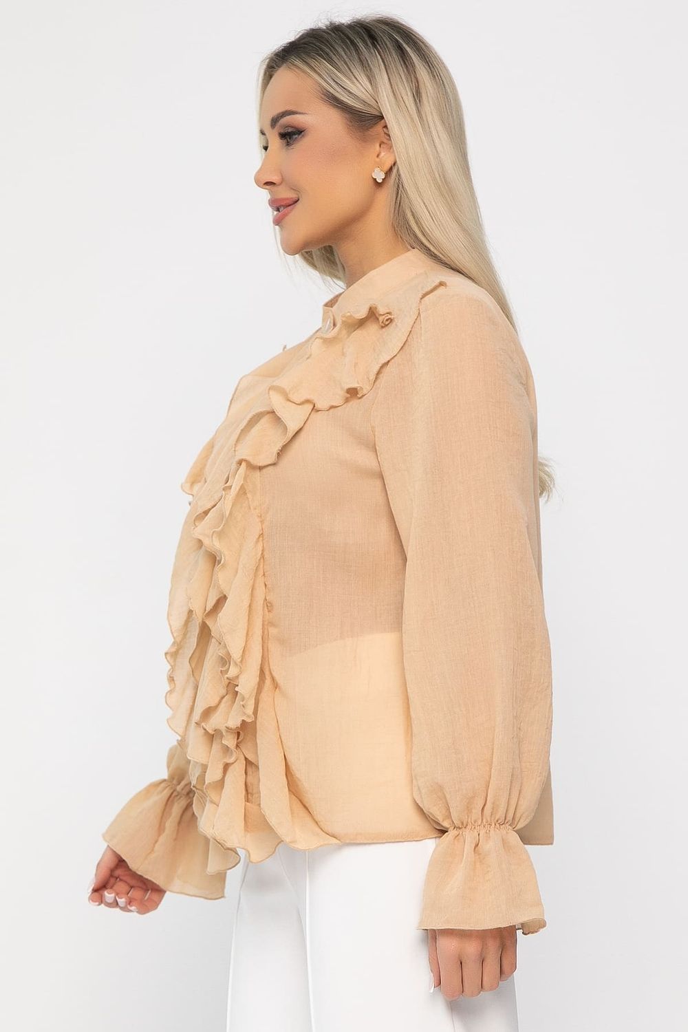 Блуза Розалинда (бежевая) Б13687-5М LT Collection