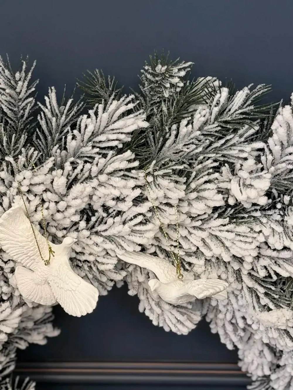 Елочная игрушка Горлицы (2шт)