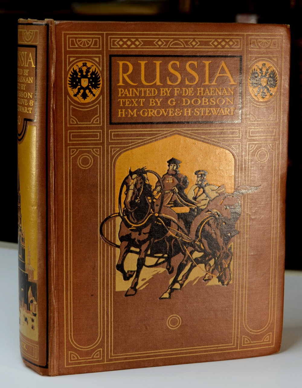 F. DE HAENEN, G. DOBSON «RUSSIA» изд. LONDON MCM XII(1913)
