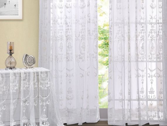 Тюль 270х275 -2 предмета A04 Asabella
