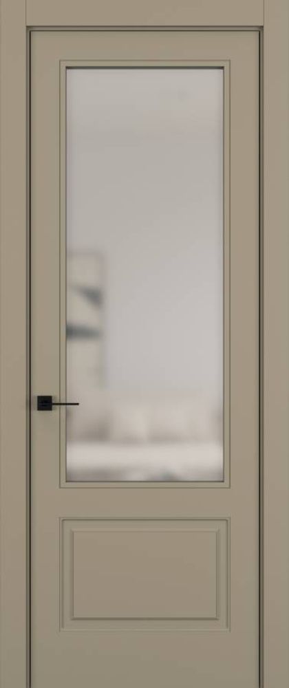 Дверь 021V HARMONY Матовый Серо-бежевый