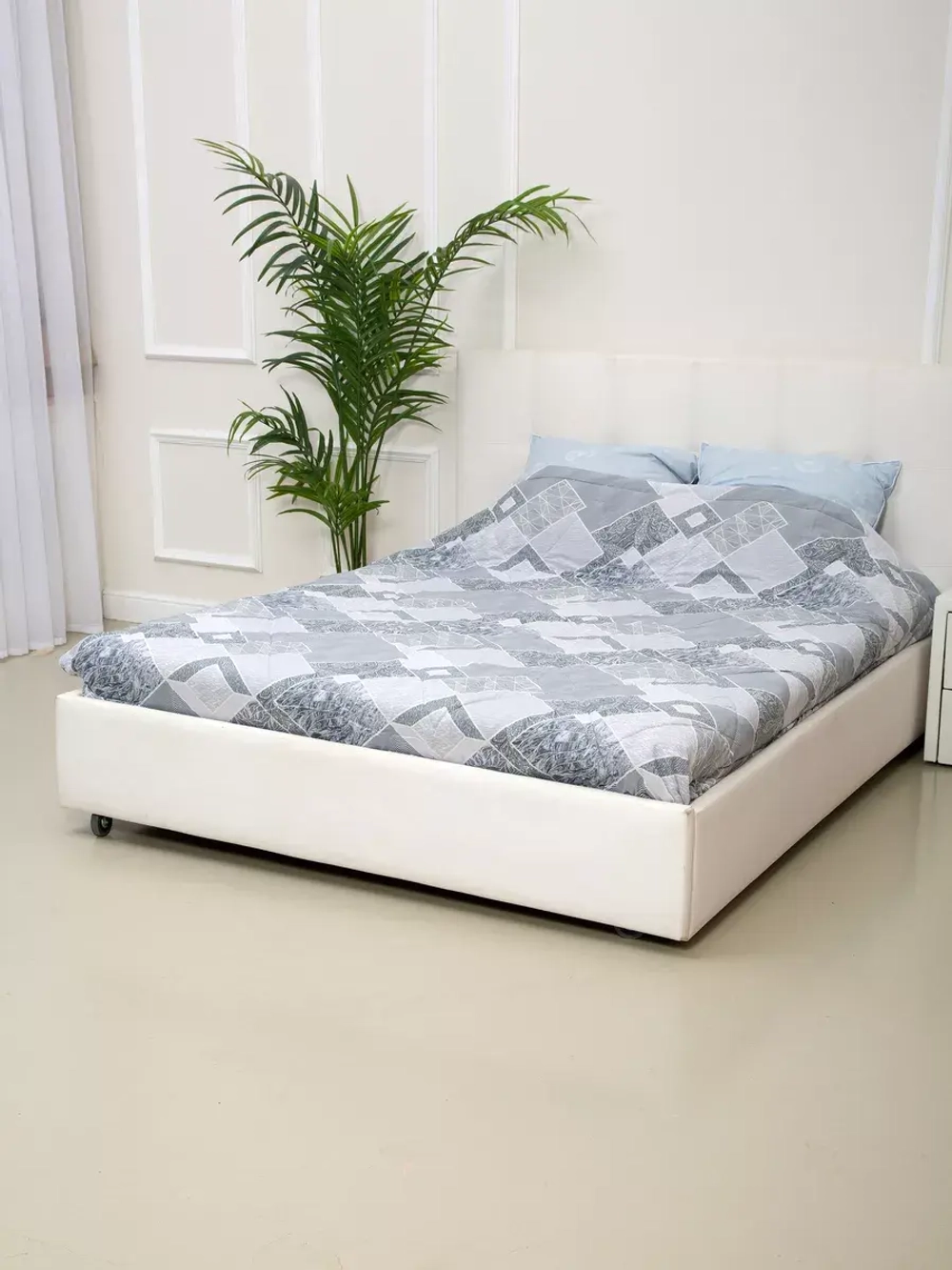 Одеяло евро всесезонное летнее облегченное лен хлопок