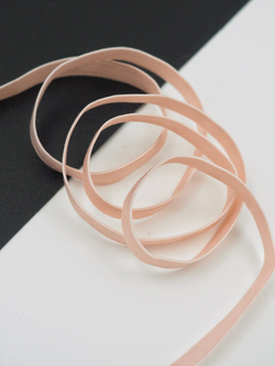 Резинка узкая бельевая пудра ширина 6 мм