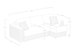 Диван Denver угловой