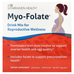 Fairhaven Health, мио-фолат, смесь для приготовления напитка для здоровья репродуктивной системы, без ароматизаторов, 30 пакетиков по 2,4 г