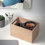 Коробка для хранения IKEA UPPDATERA (УППДАТЕРА), Бамбук, 16x24x15 см