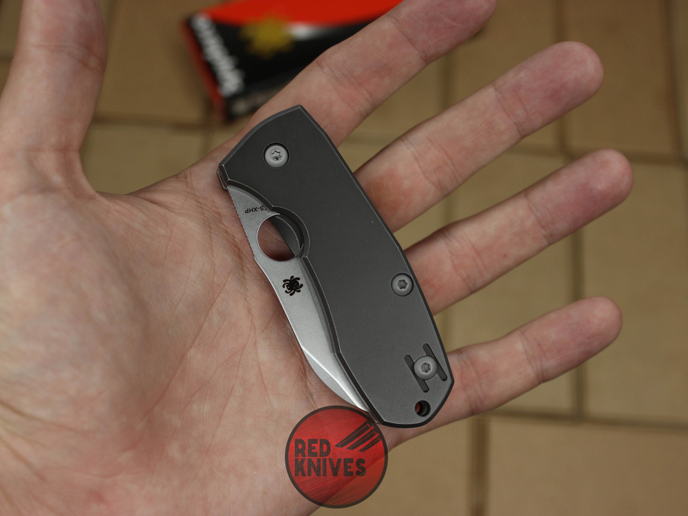 Нож Spyderco Techno 2 А +++ - титановая рукоять C158TIP2