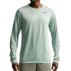 Теннисная футболка Nike Dri-Fit Legend Long Sleeve Fitness - steam/black