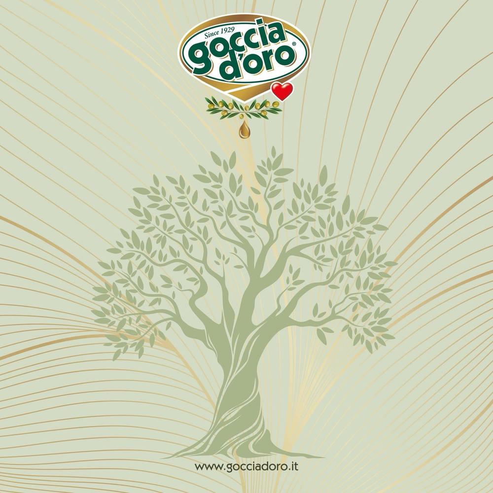 Оливковое масло Goccia D'oro рафинированное 1л Италия