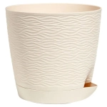 Кашпо Блюз (1,5л.) Цв. Кремовый (Арт. КШ-9140)