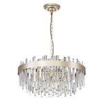Citilux Лаура CL301282 Люстра хрустальная подвесная Шампань