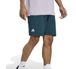 Мужские теннисные шорты Adidas Club Climacool 3-Stripes 7" - aura ivy