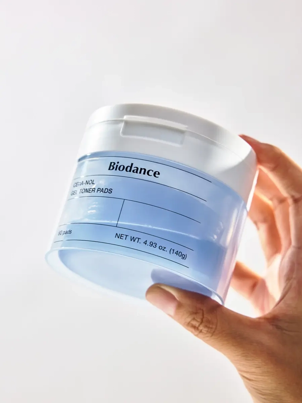 Biodance Увлажняющие гелевые тонер-пэды для восстановления барьера Cera-Nol Gel Toner Pads 60 шт