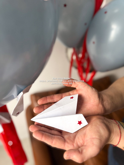 Большой шар 60 см С 23 февраля