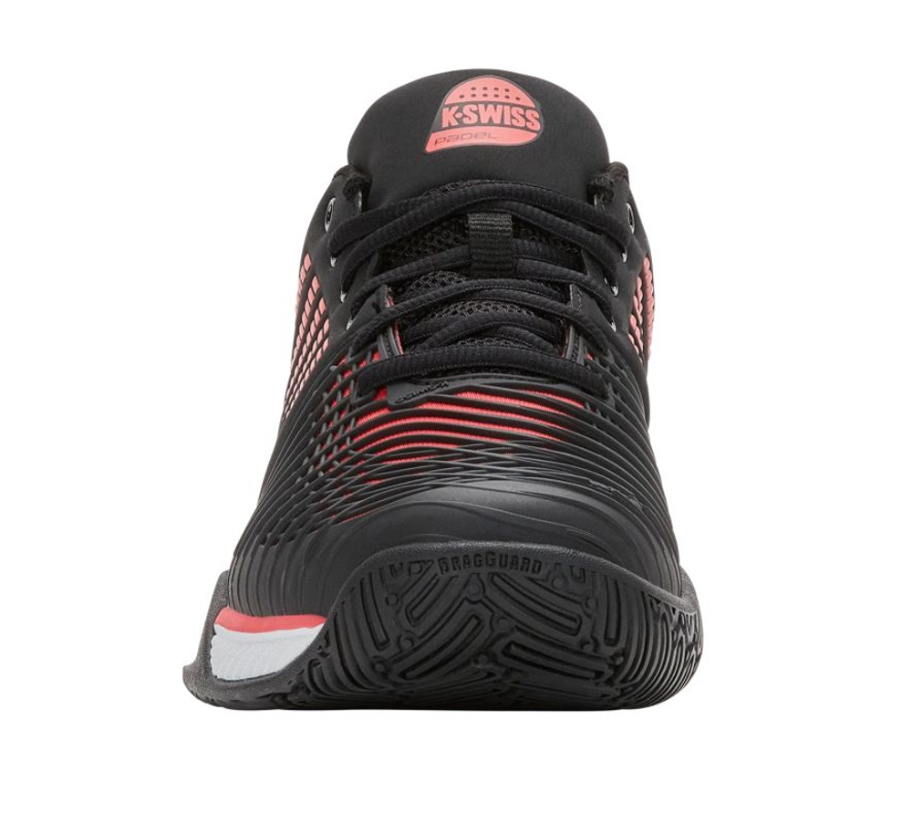 Мужские кросовки для Padel K-Swiss Express Light 3 Padel - black/micro chip/neon lava