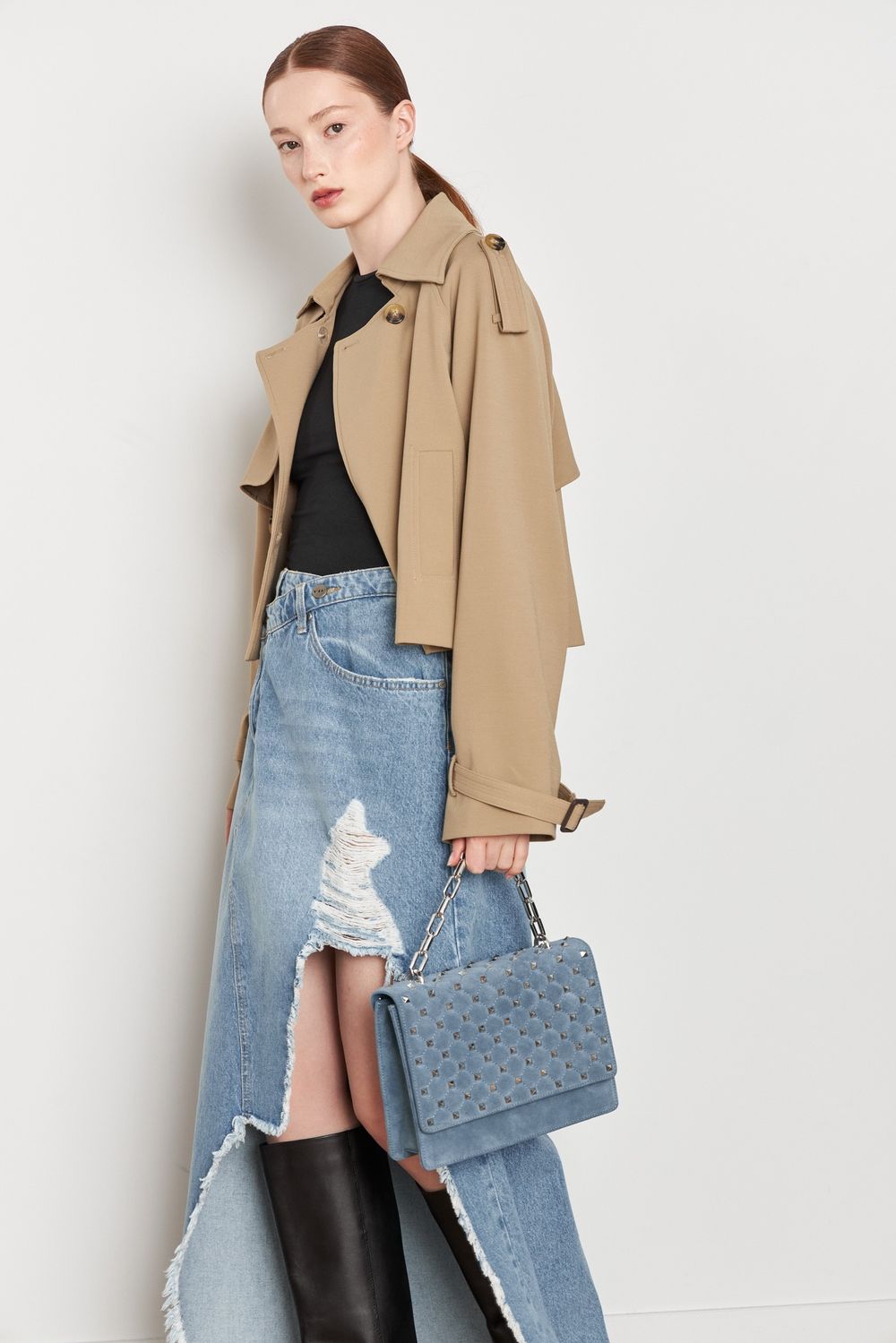 BAD GIRL LARGE BAG BLUE