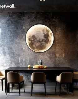 Шикарный космический светильник, который можно вешать на стену и на потолок