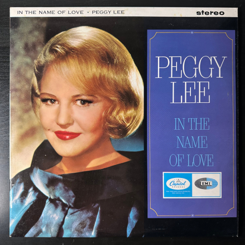 Peggy Lee ‎– In The Name Of Love (Англия 1964г.)