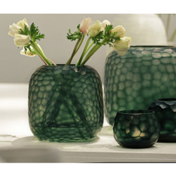 Ваза 20см Guaxs Somba M зеленая