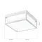 SL9517.502.01 Светильник уличный потолочный ST-Luce белый/белый LED 1*20W 3000K/4000K/5000K CUBO
